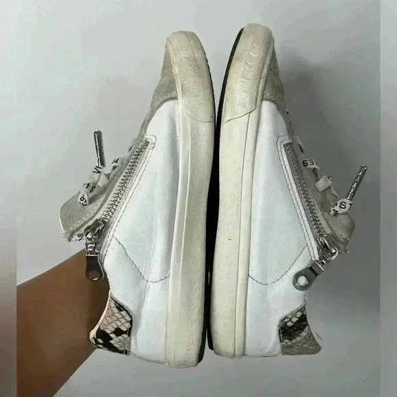 Vintage Havana Quilted Kate Snake Girl Sneakers Size 4 - Picture 5 of 8